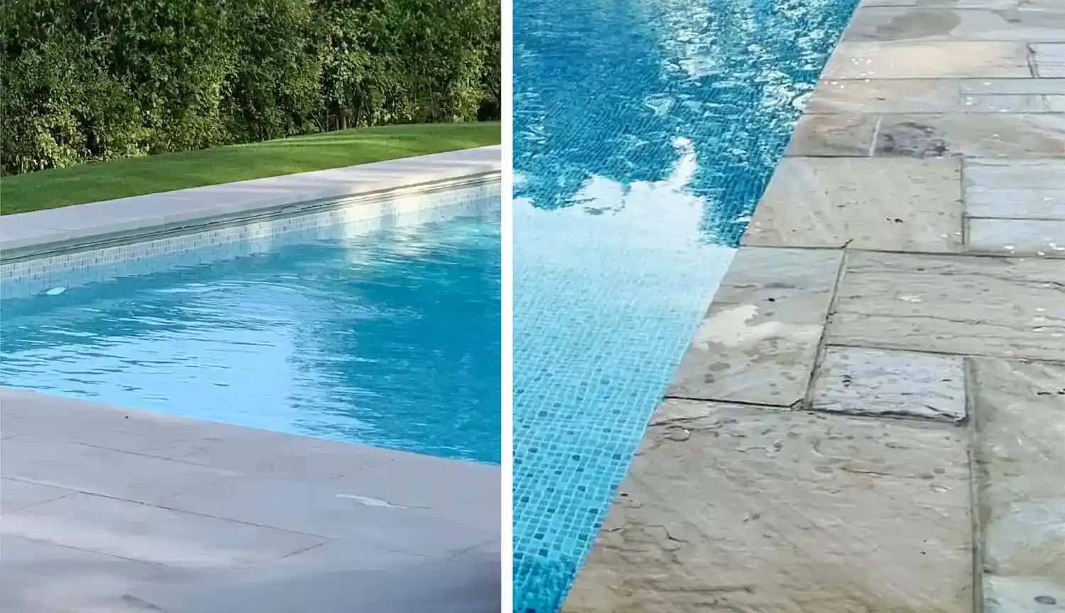 Pool paving and surrounds
